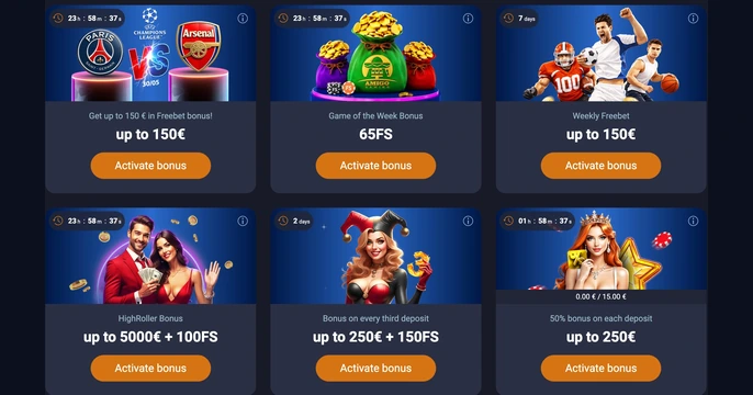 Vox Casino Bonus